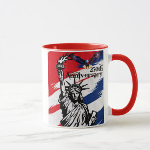 Liberty 250 Jaar Sterk USA Mok