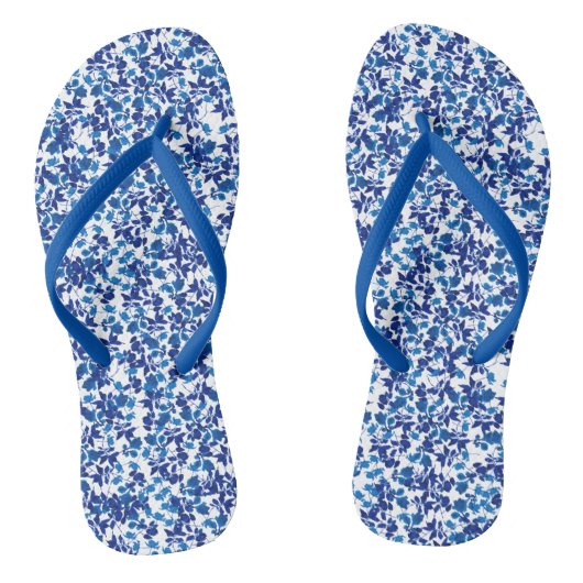 Liberty 2 blauw teenslippers (Voetbed)