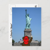 'Liberty Beer' NY Briefkaart (Voorkant / Achterkant)