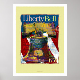 Liberty Bell Art Poster