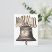 Liberty Bell Briefkaart (Staand voorkant)