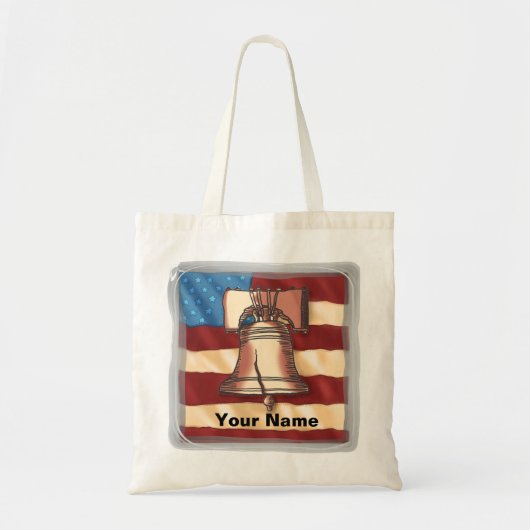 Liberty Bell canvas tas (Voorkant)
