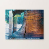 Liberty Bell Philadelphie. Jigsaw Puzzle (Horizontal)