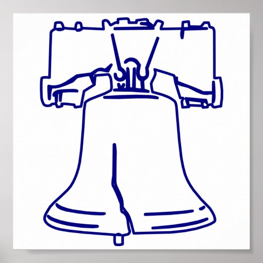 Liberty Bell Poster (Voorkant)
