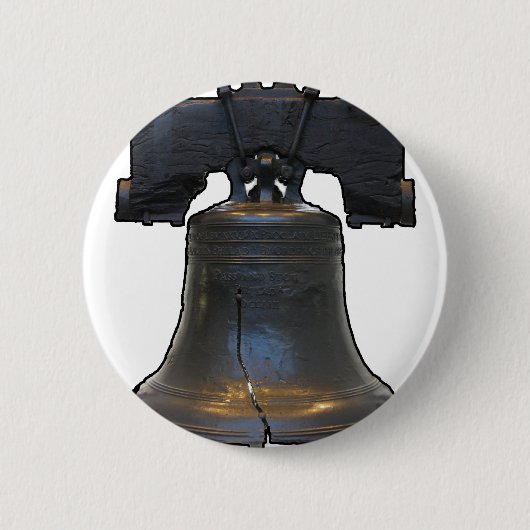 Liberty Bell Ronde Button 5,7 Cm (Voorkant)