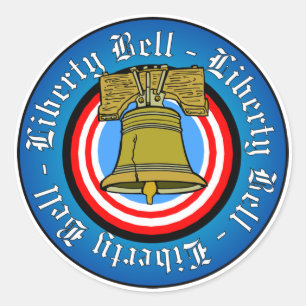 Liberty Bell Ronde Sticker
