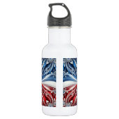 Liberty Bottle Frankrijk Kleuren Waterfles (Achterkant)