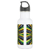 Liberty Bottle Jamaicaanse kleuren Waterfles (Achterkant)