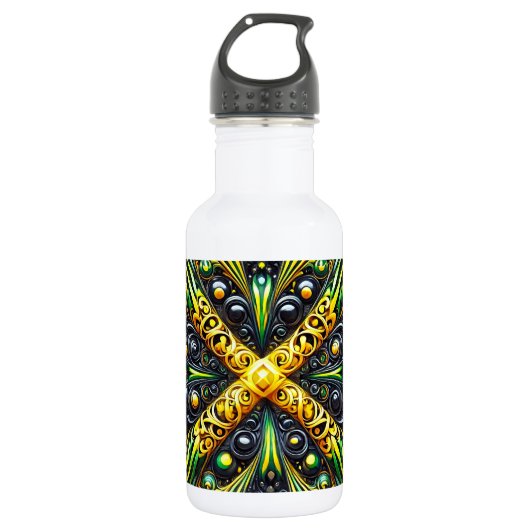 Liberty Bottle Jamaicaanse kleuren Waterfles (Voorkant)