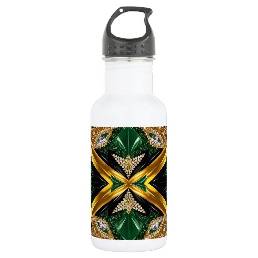 Liberty Bottle Jamaicaanse kleuren Waterfles (Voorkant)