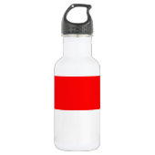 Liberty Bottle met vlag van Indonesië Waterfles (Voorkant)