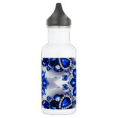 Liberty Bottle Wit Blauw Kleuren Waterfles (Links)
