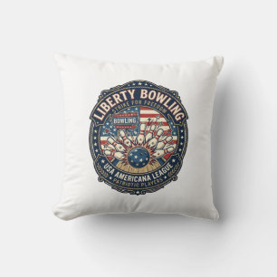 Liberty Bowling Patriottisch Patriottisch Bowling  Kussen