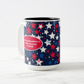 Liberty Brew : 4 juillet Mug du Parti de l'Indépen (Devant gauche)