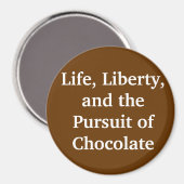 Liberty Chocolate Magneet (Voorkant / Achterkant)