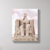 Liberty Crumbling, Facepalming Lincoln Canvas (Voorkant)