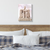 Liberty Crumbling, Facepalming Lincoln Canvas (Insitu (Slaapkamer))