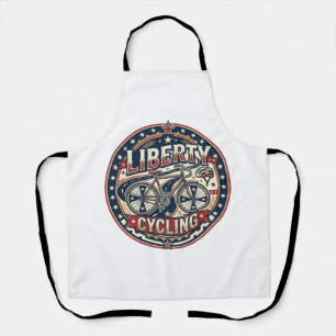 Liberty Cycling Patriottisch Patriottisch Fietsen Schort