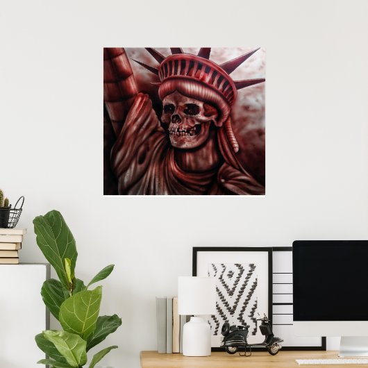 Liberty Decayed Poster (Thuiskantoor)