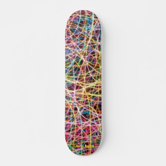 LIBERTY DOG PRO SHREDDER SKATEBOARD - 7 PAIN (Devant)