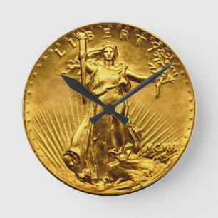 Liberty Dollar Ronde Klok