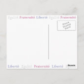 Liberty Equality Fraternité 14 Cartes postales Jui (Dos)