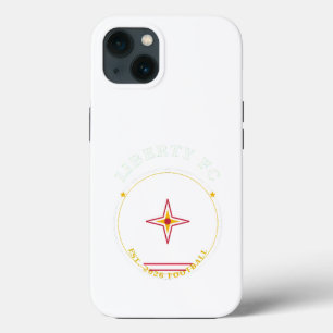 Liberty FC Kompas Badge Hoestelletje USA Voetbal iPhone 13 Hoesje