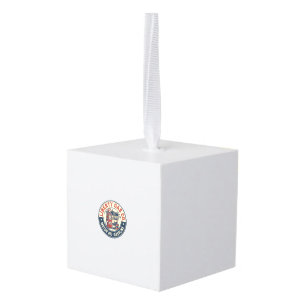 Liberty Gas Co Patriottische Patriottische Benzine Kubus Ornament