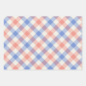 Liberty Gingham Inpakpapier Vel (Voorkant)