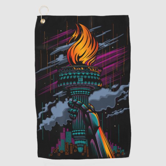 Liberty Golfhanddoek (Voorkant)