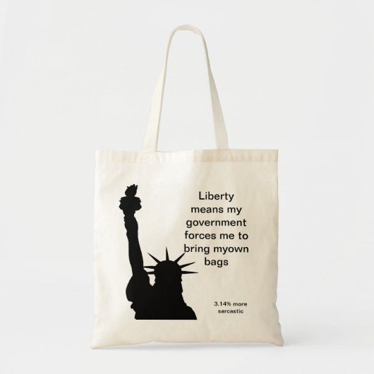 Liberty Grocery Bag Tote Bag (Voorkant)