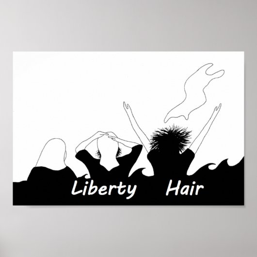 liberty hair poster (Voorkant)