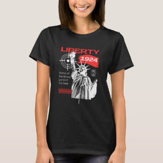 Liberty Home Of Brave T-shirt