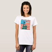 LIBERTY & JUSTICE FOR ALL T-SHIRT (Voorkant volledig)