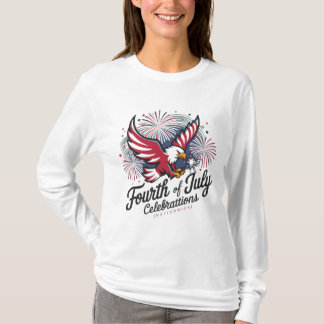 Liberty & Justice : Le 4 Juillet T-Shirt