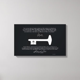 Liberty Key Canvas Afdruk
