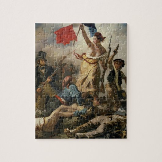 Liberty Leading the People, Delacroix Legpuzzel (Verticaal)