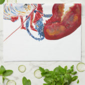 LIBERTY LOBSTER Serviette de cuisine (Plié)