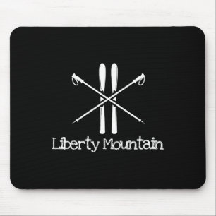Liberty Mountain Rustic Ski Ski Ski's Down Muismat