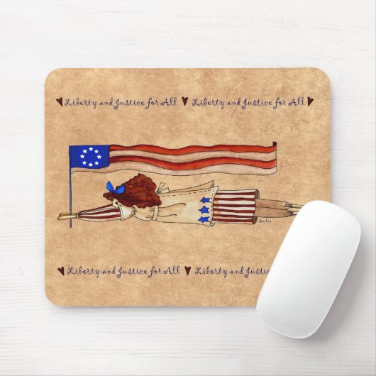 Liberty mousepad muismat (Met muis)
