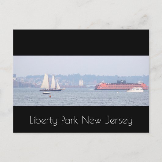 Liberty Park New Jersey Briefkaart (Voorkant)