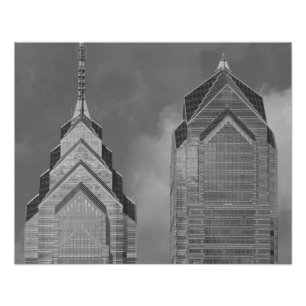 Liberty Place One & Two Photo Print Foto Afdruk