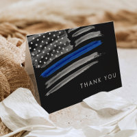 LIBERTY Politie Pensioen Partij Thin Blue Line