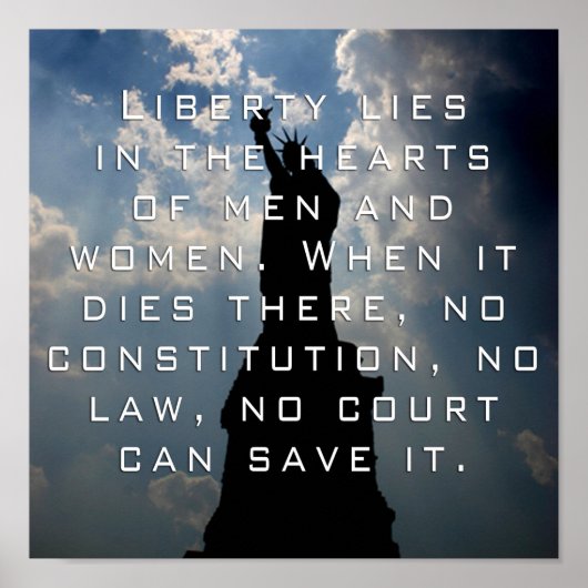 Liberty Poster (Voorkant)