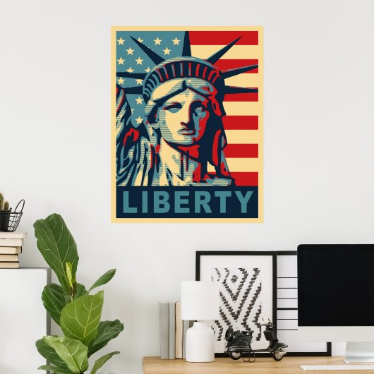 Liberty Poster (Thuiskantoor)