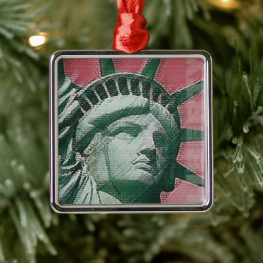 Liberty Rising Metalen Ornament (Boom)