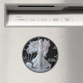 Liberty Silver Dollar Head 2006 Magneet (Insitu (Vaatwasser))