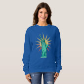 Liberty Statue & Rising Sun Sweatshirt (Voorkant volledig)