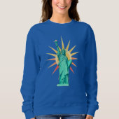 Liberty Statue & Rising Sun Sweatshirt (Voorkant)