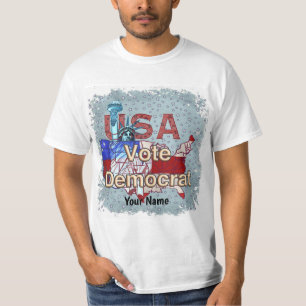 Liberty Stem Democrat t-shirt